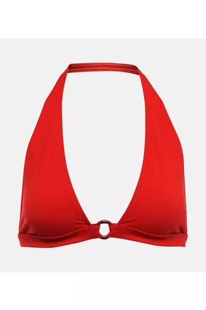 Loro Piana Dames Halter bikini's - Halter-neck bikini top