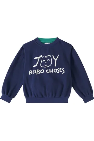 Bobo Choses Smiling cotton jersey sweatshirt