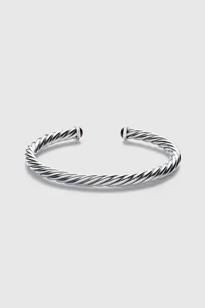 David Yurman Cable 14kt gold and sterling silver cuff bracelet