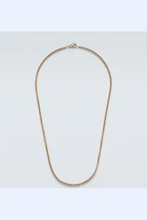 David Yurman 18kt gold chain necklace
