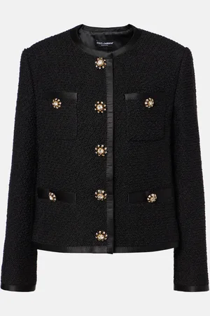 Dolce & Gabbana Wool and silk-blend tweed jacket