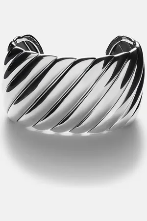 David Yurman Sculpted Cable sterling silver cuff bracelet