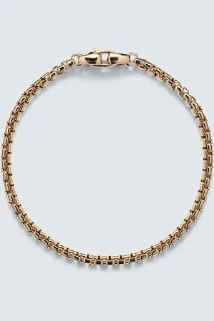 David Yurman 18kt gold chain bracelet