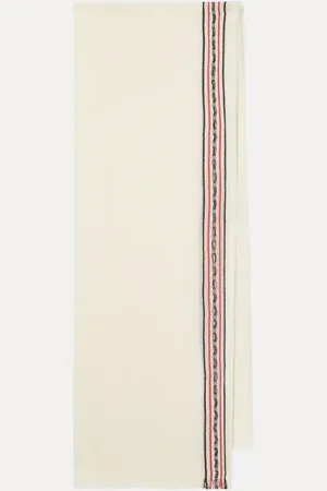 The Row Terela wool, cashmere, and silk scarf