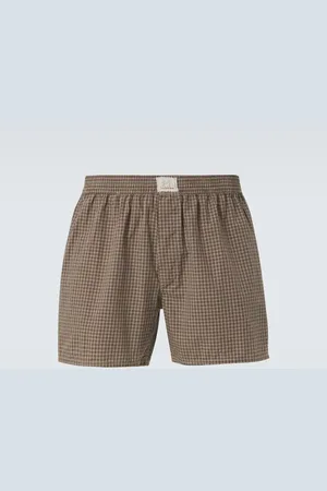 ERL Checked cotton boxers