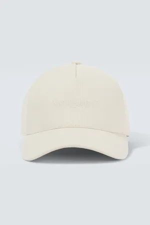 Saint Laurent Cotton corduroy baseball cap