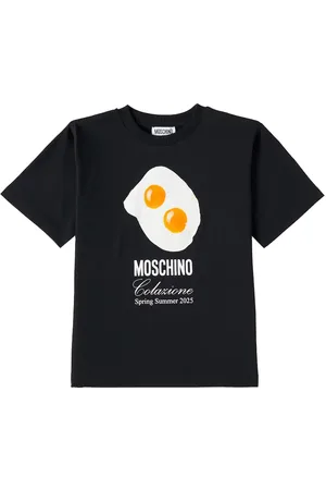 Moschino Printed cotton jersey T-shirt