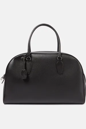 The Row India 15.75 Large leather tote bag