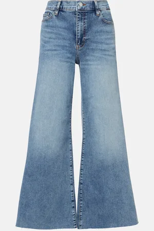 Frame Le Palazzo Crop high-rise wide-leg jeans