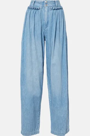 Isabel Marant Inaya high-rise wide-leg jeans