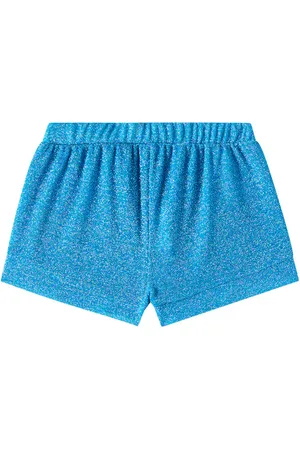 Oseree OseMini LumiÃ©re lamÃ© shorts