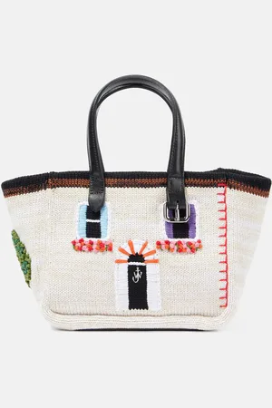 J.W.Anderson House Mini knitted tote bag