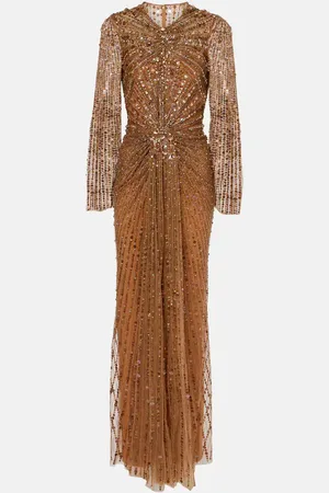 Jenny Packham Anja embellished gown