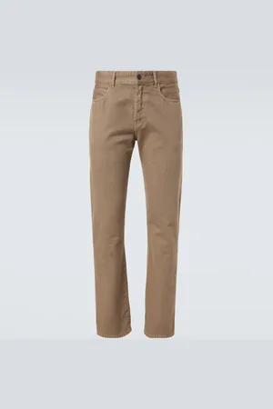 The Row Carlisle mid-rise slim jeans