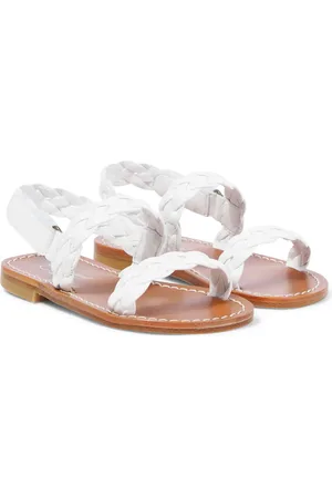 BONPOINT Elyce braided leather sandals