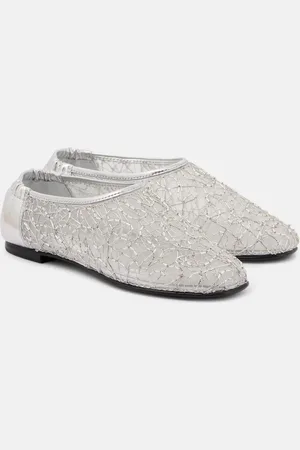 Simkhai Eden metallic lace ballet flats