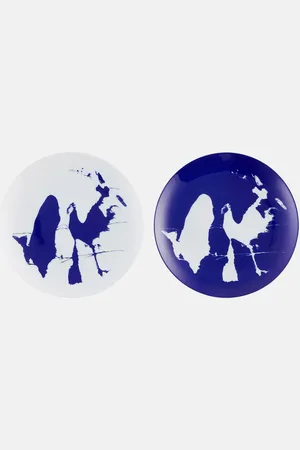 CASSINA X Ginori 1735 Neige set of 2 dessert plates