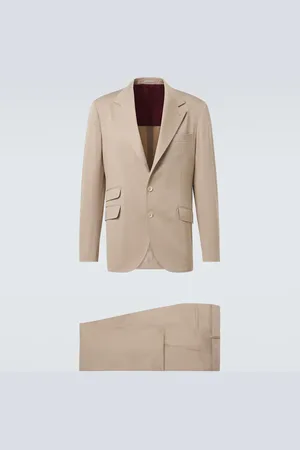 Brunello Cucinelli Cotton and cashmere suit