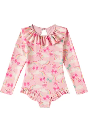 Konges Sløjd Manuca printed ruffled swimsuit