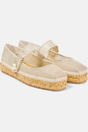 Jimmy Choo Fayence logo espadrilles