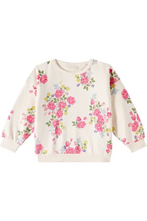 Konges Sløjd Loupy Lou floral cotton jersey sweatshirt