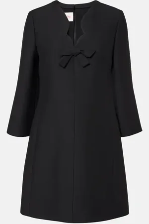 VALENTINO Crepe Couture mini dress