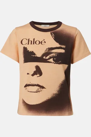 Chloé Logo printed jersey T-shirt