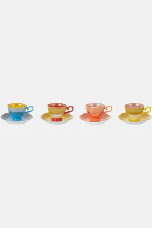 POLSPOTTEN Grandma set of 4 espresso cups and saucers