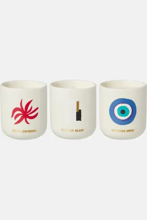 ASSOULINE Travel From Home Mini set of 3 scented candles