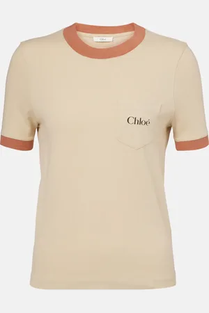 Chloé Logo cotton jersey T-shirt