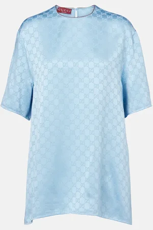 Gucci GG oversized satin top