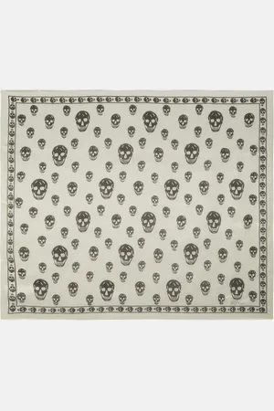 Alexander McQueen Printed silk scarf