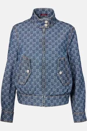 Gucci GG denim jacquard jacket