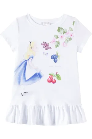MONNALISA Printed jersey T-shirt