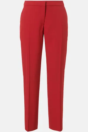 DRIES VAN NOTEN Wool slim pants