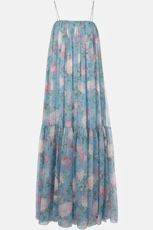 Chloé Floral silk muslin maxi dress
