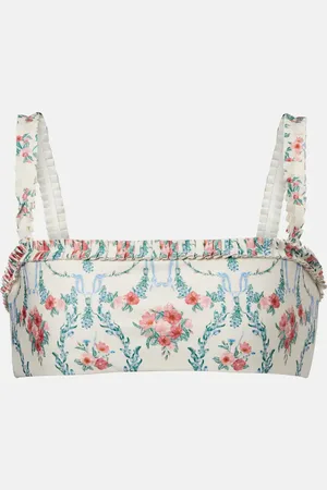 Agua by Agua Bendita Olmo Mosqueta printed bikini top