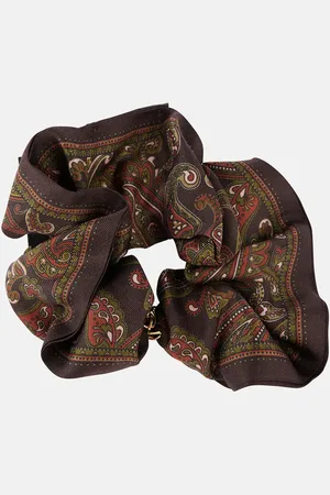 Saint Laurent Paisley silk scrunchie