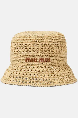Miu Miu Crochet bucket hat