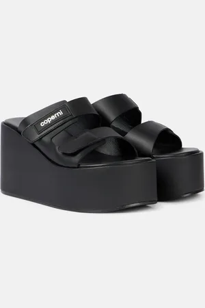 COPERNI Patch faux leather platform sandals