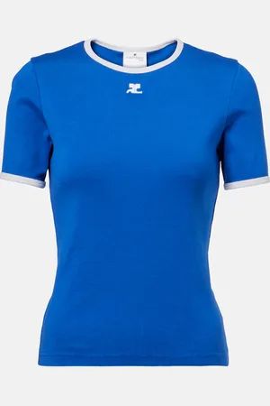 Courrèges Heritage cotton jersey T-shirt
