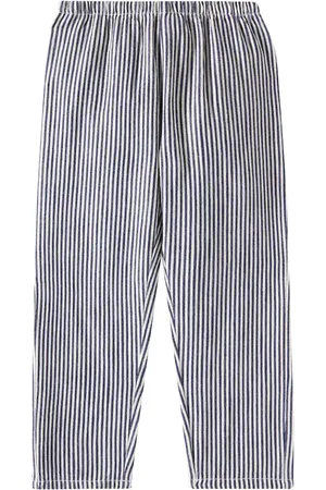 Konges Sløjd Fender striped cotton twill pants