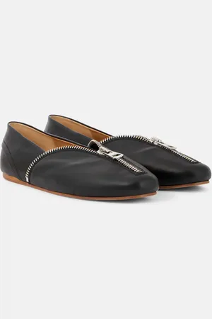 J.W.Anderson Biker leather ballet flats
