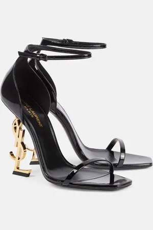 Saint Laurent Opyum patent leather sandals