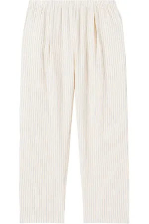 Konges Sløjd Elliot striped cotton straight pants