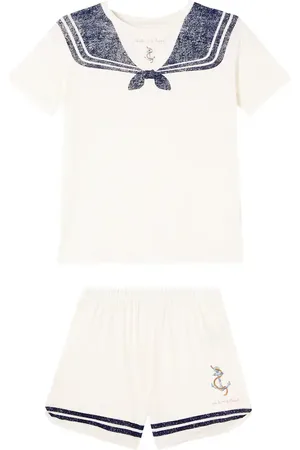 Konges Sløjd Famo cotton T-shirt and shorts set