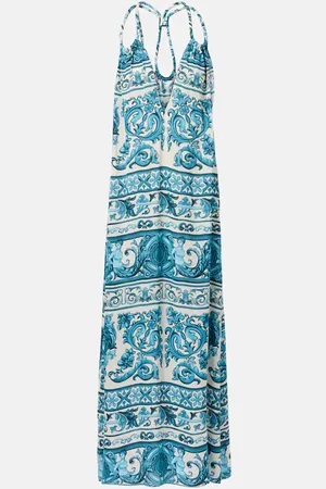Adriana Degreas Satin maxi dress
