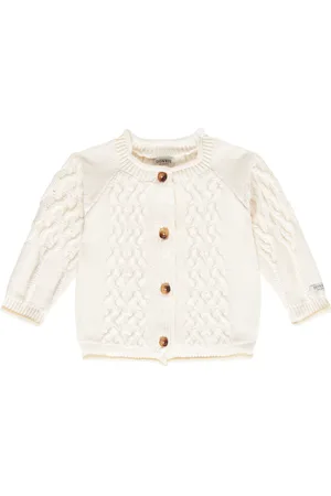 Donsje Baby Cleo cable-knit cotton cardigan