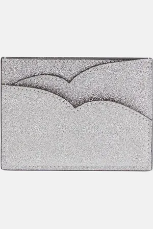 Christian Louboutin Hot Chick glittered leather card holder