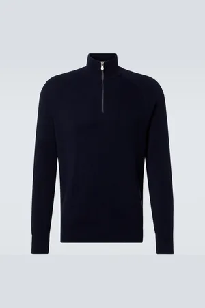 Brunello Cucinelli Half-zip cotton sweater